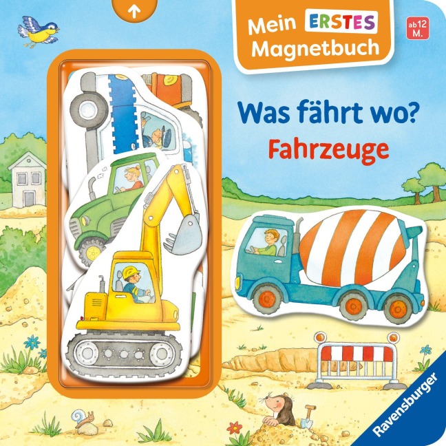Mein erstes Magnetbuch - Was fährt wo? Fahrzeuge - Sandra Grimm