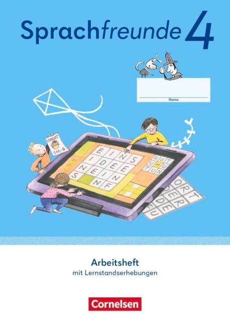 Sprachfreunde 4. Schuljahr. Arbeitsheft Schulausgangsschrift - Östliche Bundesländer und Berlin - 