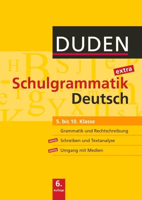 Duden Schulgrammatik extra 5.-10. Schuljahr - Deutsch