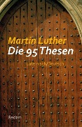 Cover-Bild zum Titel 'Die 95 Thesen' von 'Martin Luther'