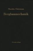 Cover-Bild zum Titel 'Bergbaumechanik' von 'Josef Maercks, Walter Ostermann'