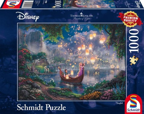 Thomas Kinkade, Disney Rapunzel.1000 Teile Puzzle - 