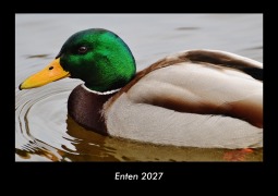 Cover-Bild zum Titel 'Enten 2027 Fotokalender DIN A3' von 'Tobias Becker'