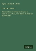 Cover-Bild zum Titel 'L'avocat Loubet' von 'Eugène Labiche, M. Lefranc'