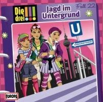 Die drei !!! 22. Jagd im Untergrund (drei Ausrufezeichen) - 