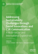 Cover-Bild zum Titel 'Addressing Sustainability Challenges through Social Innovations and CSR Communication' von ''