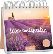 Cover-Bild zum Titel 'Postkartenkalender Lebensweisheiten 2027' von ''