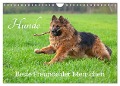 Hunde - Beste Freunde der Menschen (Wandkalender 2024 DIN A4 quer), CALVENDO Monatskalender - Siegfried Kuttig