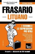 Frasario Italiano-Lituano e mini dizionario da 250 vocaboli - Andrey Taranov