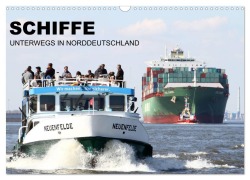 Cover-Bild zum Titel 'Schiffe - Unterwegs in Norddeutschland (Wandkalender 2026 DIN A3 quer), CALVENDO Monatskalender' von 'Tony Zech'