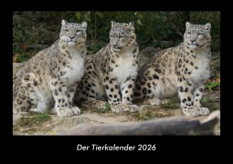 Cover-Bild zum Titel 'Der Tierkalender 2026 Fotokalender DIN A3' von 'Tobias Becker'