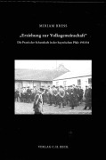 Cover-Bild zum Titel 'Erziehung zur Volksgemeinschaft' von 'Miriam Breß'