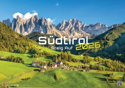 Cover-Bild zum Titel 'Südtirol - eine Reise durch bezaubernde Landschaften - 2026 - Kalender DIN A3' von ''
