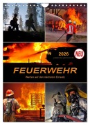Cover-Bild zum Titel 'Feuerwehr - Warten auf den nächsten Einsatz (Wandkalender 2026 DIN A4 hoch), CALVENDO Monatskalender' von 'Peter Roder'