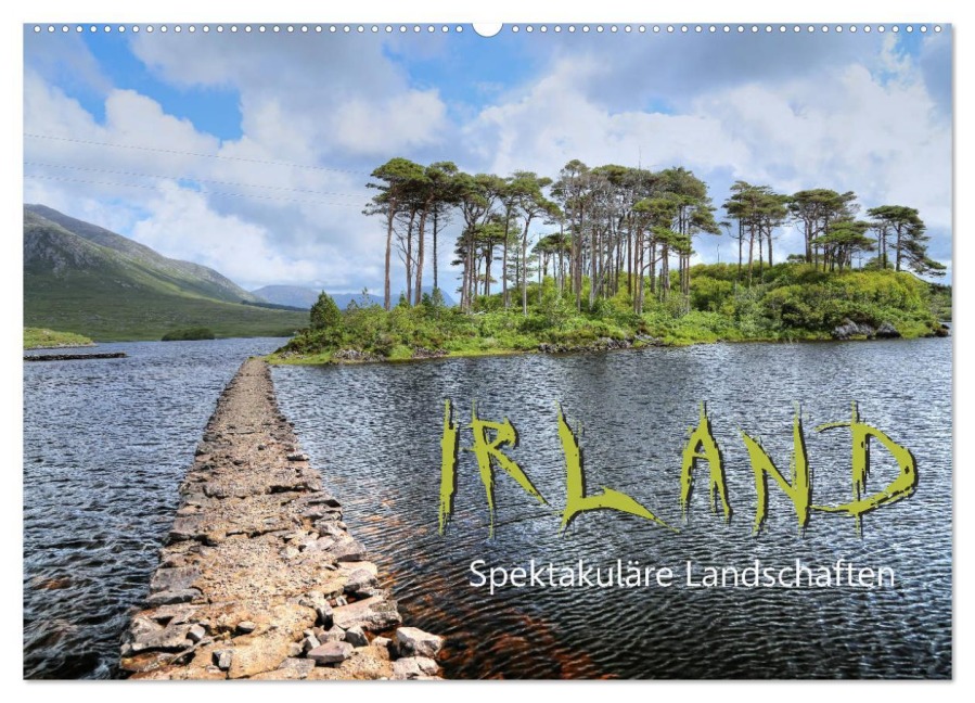 Irland - spektakuläre Landschaften (Wandkalender 2026 DIN A2 quer), CALVENDO Monatskalender - Dirk Stamm