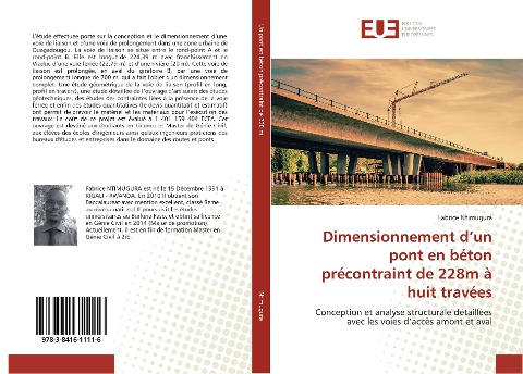 Dimensionnement d¿un pont en béton précontraint de 228m à huit travées - Fabrice Ntimugura