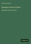 Cover-Bild zum Titel 'Mélanges Charles de Harlez' von 'Charles de Harlez'
