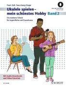 Cover-Bild zum Titel 'Ukulele spielen - mein schönstes Hobby' von 'Frank Doll, Hans-Georg Gloger'