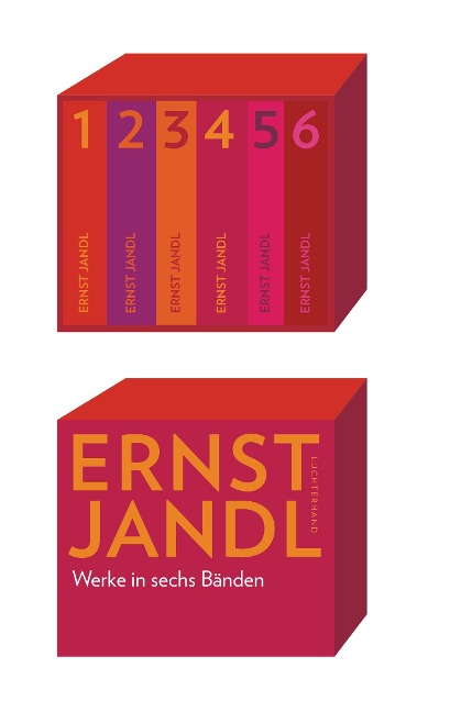 Werke in sechs Bänden (Kassette) - Ernst Jandl