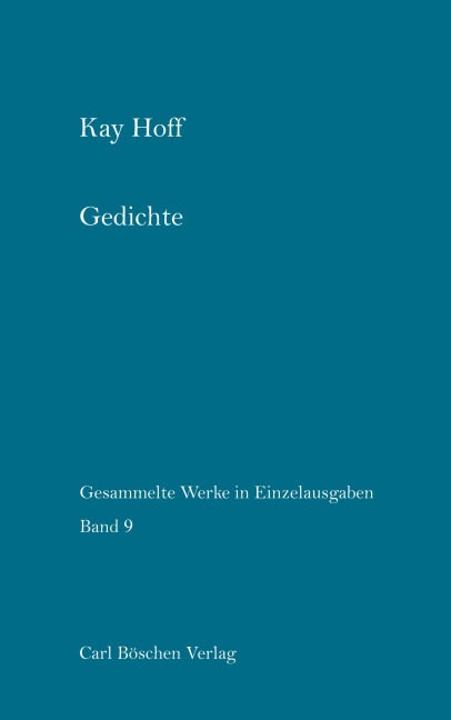 Gedichte - Kay Hoff