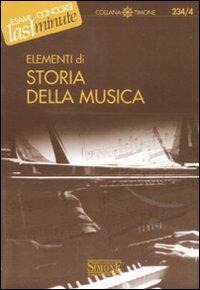Elementi di storia della musica - 