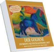 Cover-Bild zum Titel 'Der Goldene DUMONT-Kunstkalender 2027' von ''
