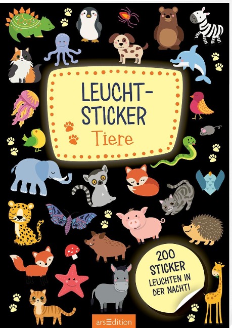 Leucht-Sticker - Tiere - 