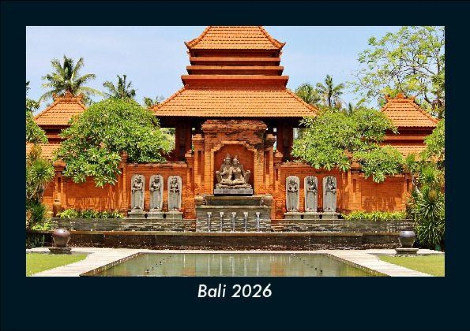 Bali 2026 Fotokalender DIN A5 - Tobias Becker