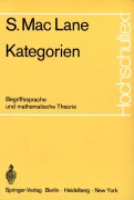 Cover-Bild zum Titel 'Kategorien' von 'S. Maclane'