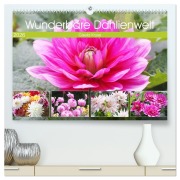 Cover-Bild zum Titel 'Wunderbare Dahlienwelt (hochwertiger Premium Wandkalender 2026 DIN A2 quer), Kunstdruck in Hochglanz' von 'Gisela Kruse'