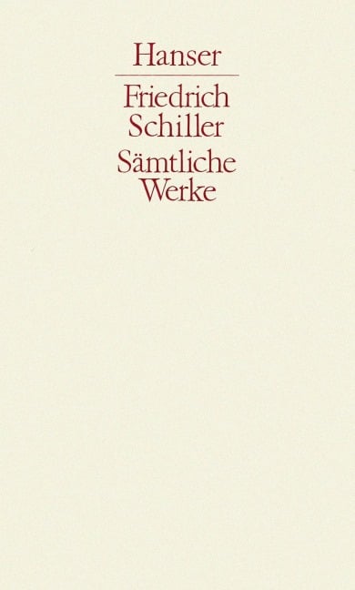 Werke 2 - Friedrich Schiller