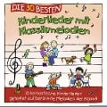 Cover-Bild zum Titel 'Die 30 besten Kinderlieder mit Klassikmelodien' von 'Simone Sommerland, Die Kita-Frösche, Karsten Glück'