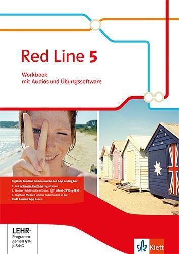 Red Line. Workbook mit Audios und Übungssoftware 9. Schuljahr. Ausgabe 2014