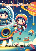 Cover-Bild zum Titel 'Planeten-Pioniere' von 'Maxi Pinselzauber'