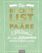Cover-Bild zum Titel 'Die Bucket List für Paare' von 'Elise de Rijck'