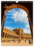 Sevilla - eine Fotoreise in die Hauptstadt Andalusiens (Wandkalender 2025 DIN A4 hoch), CALVENDO Monatskalender - Christian Müller