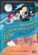 Cover-Bild zum Titel 'Die elternlosen Erlebnisse der unzertrennlichen Fünf' von 'Hana Tooke'