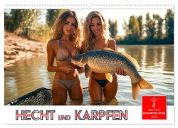 Cover-Bild zum Titel 'Hecht und Karpfen (Wandkalender 2026 DIN A2 quer), CALVENDO Monatskalender' von 'Peter Roder'