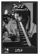 Jazz Moments (Wandkalender 2026 DIN A2 hoch), CALVENDO Monatskalender - Klaus Rohwer