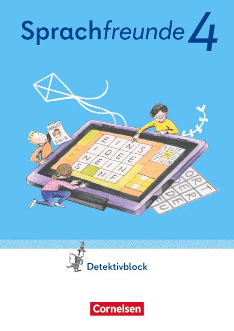 Sprachfreunde 4. Schuljahr. Detektivblock mit Aufgaben zum Fordern - Östliche Bundesländer und Berlin - Susanne Kelch, Andrea Knöfler, Katrin Junghänel