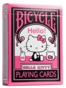 Cover-Bild zum Titel 'Bicycle Hello Kitty - Black and Pink (Designer Spielkarten, Poker, Skat...)' von ''