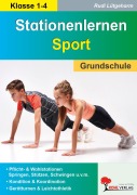 Cover-Bild zum Titel 'Stationenlernen Sport ... in der Grundschule' von 'Rudi Lütgeharm'