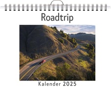 Cover-Bild zum Titel 'Roadtrip - (Wandkalender 2025, Kalender DIN A4 quer, Monatskalender im Querformat mit Kalendarium, das perfekte Geschenk)' von 'Oliver Schulz'