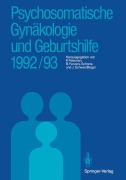 Cover-Bild zum Titel 'Psychosomatische Gynäkologie und Geburtshilfe 1992/93' von ''