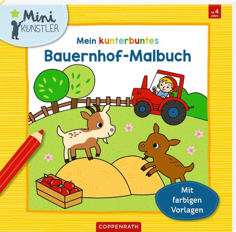 Mein kunterbuntes Bauernhof-Malbuch - 