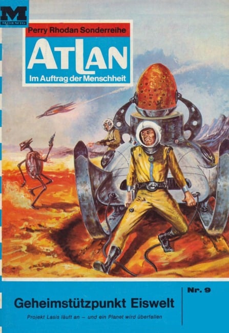 Atlan 9: Geheimstützpunkt Eiswelt - William Voltz