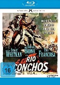 Cover-Bild zum Titel 'Rio Conchos' von 'Joseph Landon, Clair Huffaker, Jerry Goldsmith'