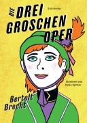 Cover-Bild zum Titel 'Die Dreigroschenoper' von 'Bertolt Brecht'
