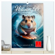 Was für ein Hamster (hochwertiger Premium Wandkalender 2026 DIN A2 hoch), Kunstdruck in Hochglanz - Peter Roder