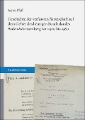 Cover-Bild zum Titel 'Geschichte der verfassten Ärzteschaft auf dem Gebiet des heutigen Bundeslandes Baden-Württemberg von 1920 bis 1960' von 'Aaron Pfaff'